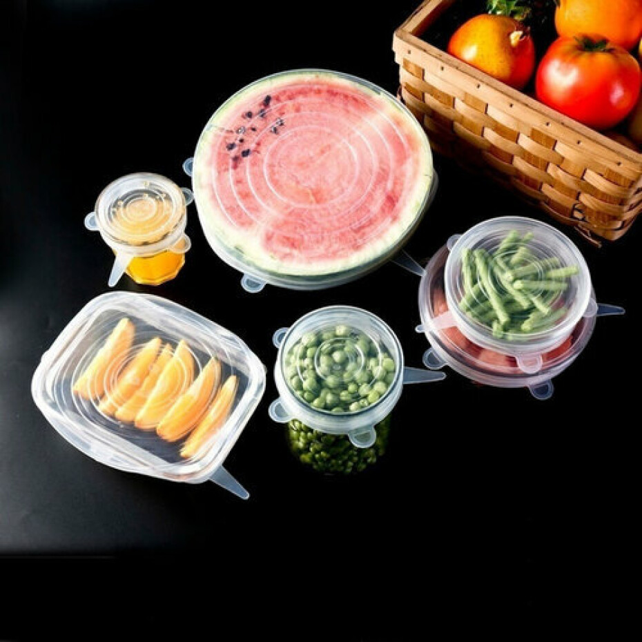 4Home Silikonová víčka na potraviny Fresh, 6 ks - main (1)