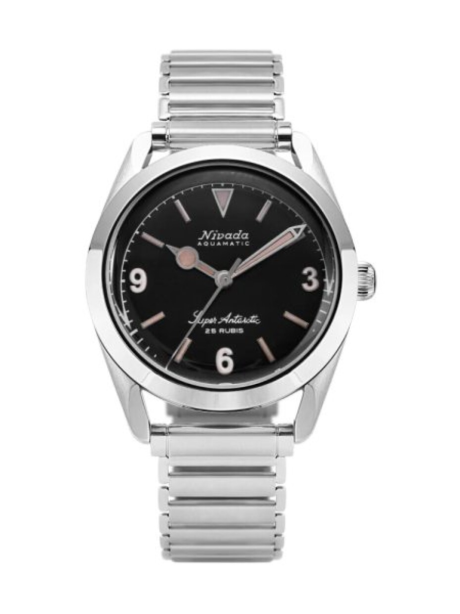 Nivada Grenchen Super Antarctic 3.6.9 Black Vintage - Forstner Bonklip - main (0)