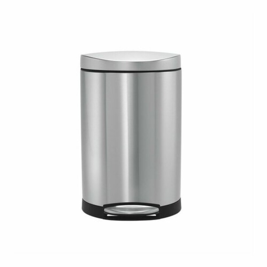 Simplehuman Pedálový půlkulatý koš 10 l, nerez - main (1)