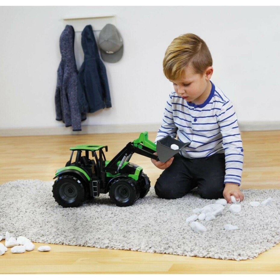 Lena Traktor se lžící Worxx plast 45cm 1:15 v krabici DeutzFahr Agrotron 7250 04613 - main (9)