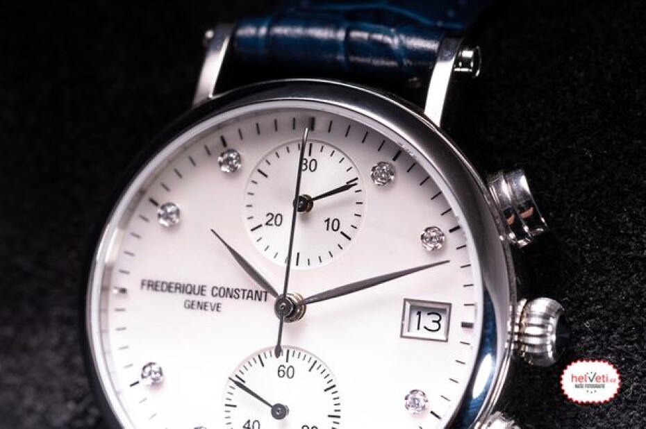 Frederique Constant Classics Chronograph Ladies Quartz FC-291MPWD2R6 - main (6)