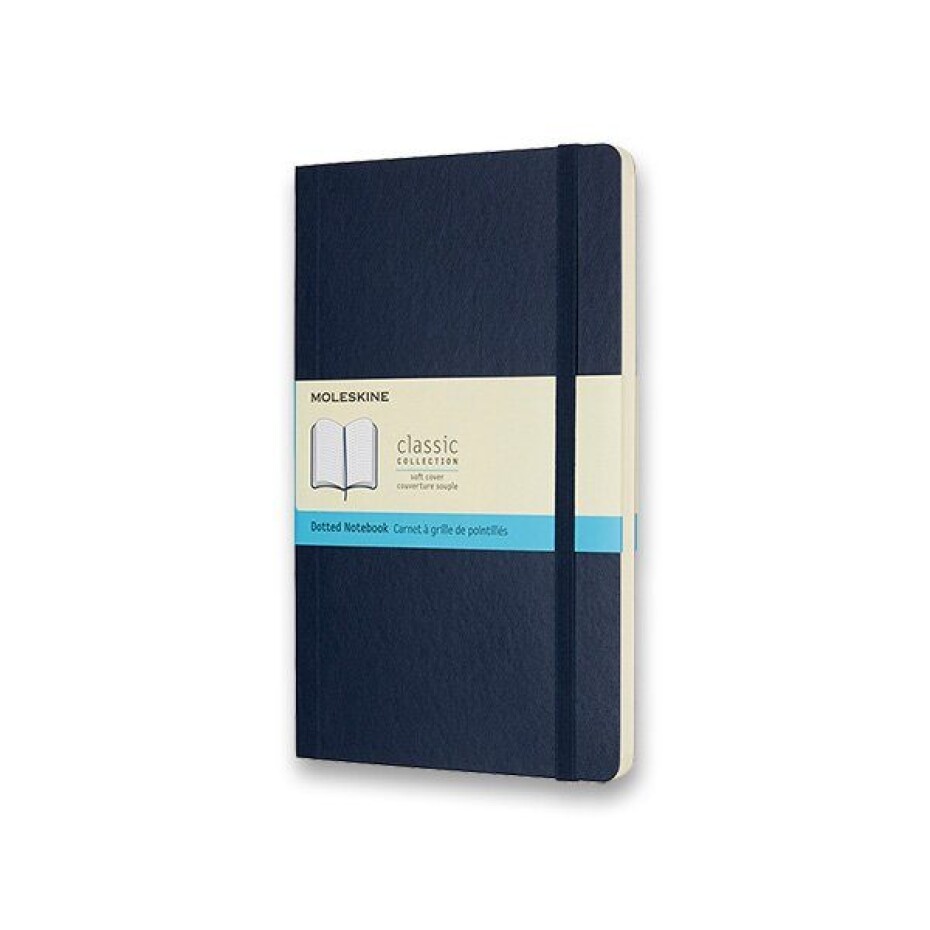 Zápisník Moleskine VÝBĚR BAREV - měkké desky - L, tečkovaný 1331/11274 - Zápisník Moleskine - měkké desky černý - main (10)