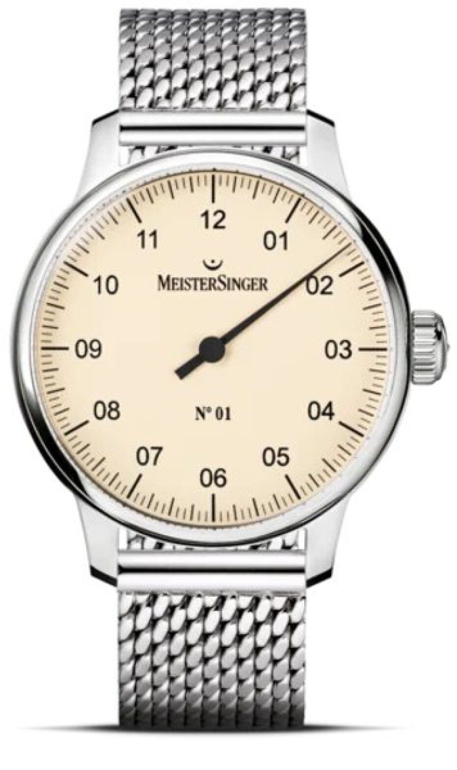 MeisterSinger N°03 AM903 - Náramek z pletené oceli - main (0)