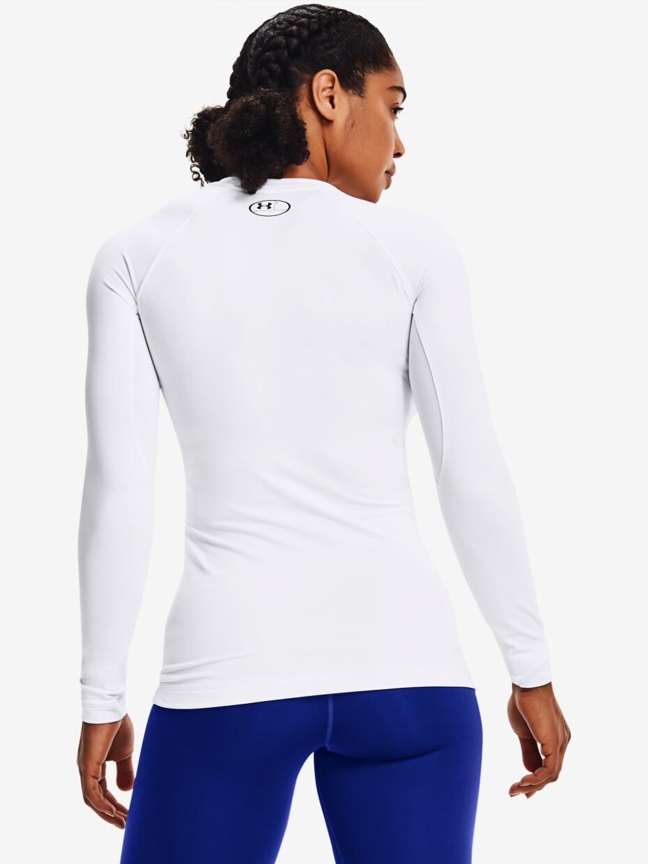 Dámské tričko Under Armour  Authentics Crew-WHT XL - main (5)