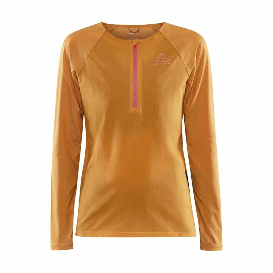 Craft W PRO Trail Wind LS oranžová - main (0)