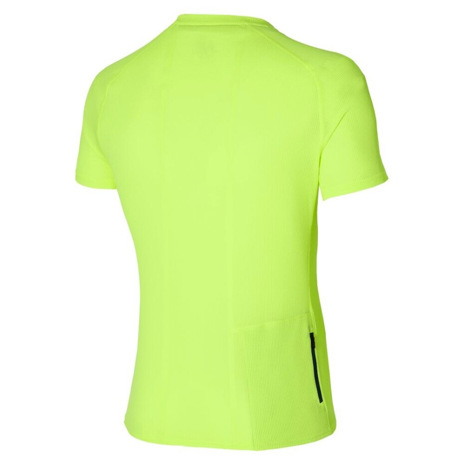 Mizuno Trail DAFHZ Tee Neolime - main (1)