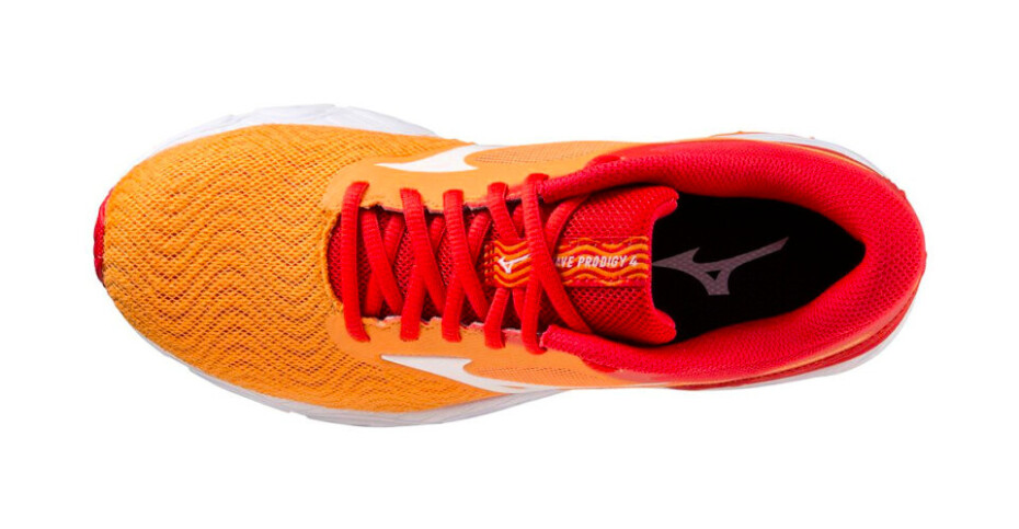 Dámská běžecká obuv Mizuno  Wave Prodigy 4 Bird of Paradise/White/Bittersweet  UK 4,5 - main (2)