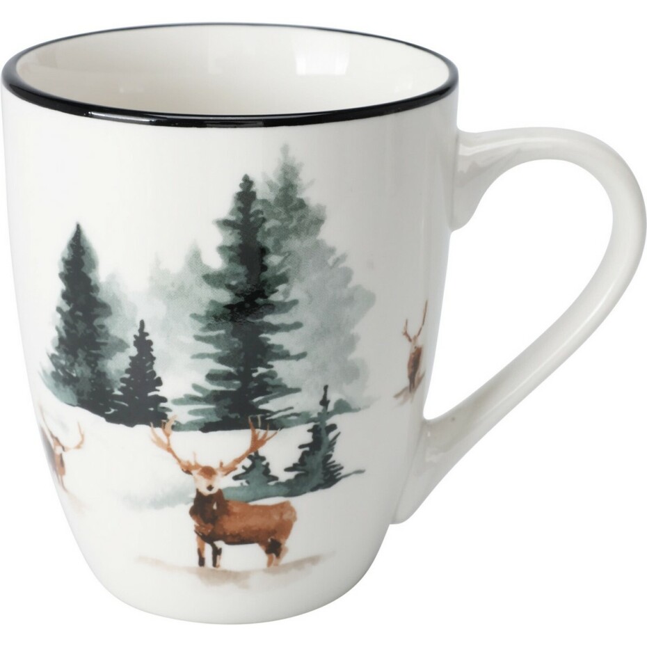 Porcelánový hrnek Winter Deer, 320 ml - main (0)