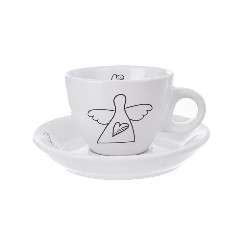Orion Dárková sada šálků s podšálky ANGEL, 90 ml - main (2)