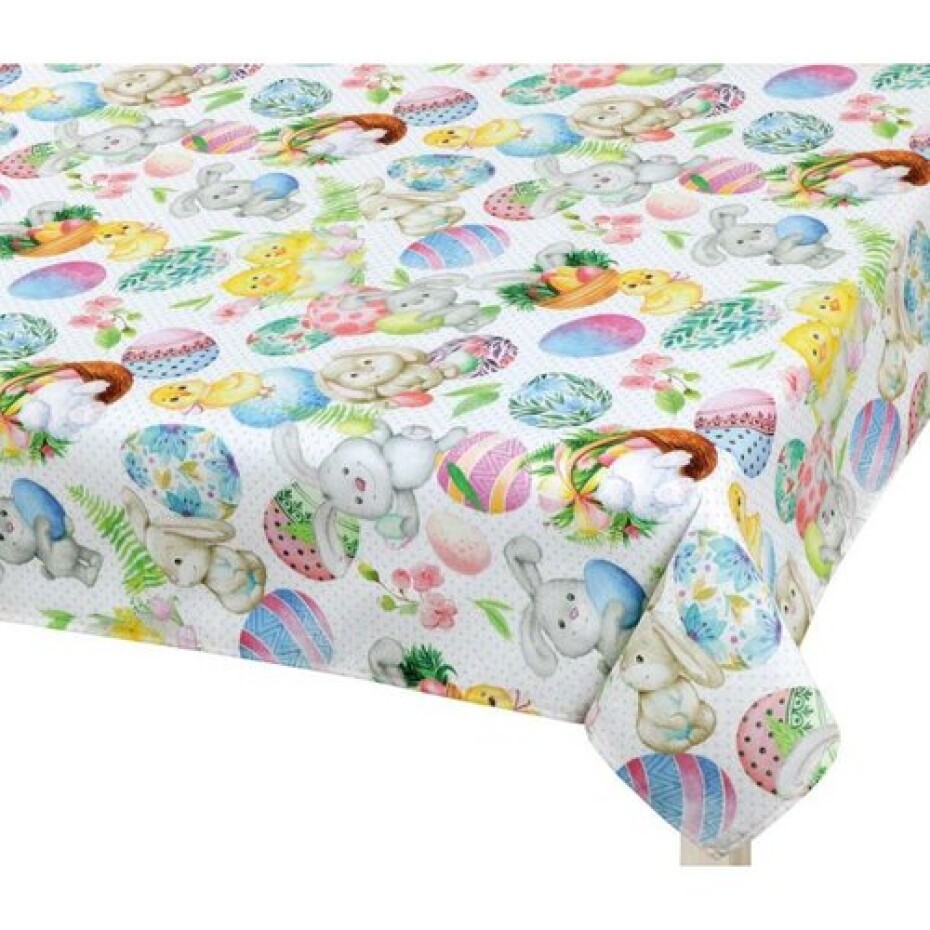 Bellatex Ubrus Velikonoce Zajíček, Kuřátko, 100 x 100 cm - main (0)