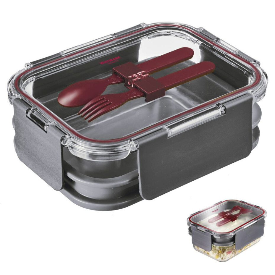 Westmark Box na svačinu COMFORT 1,74 l, antracit - main (3)