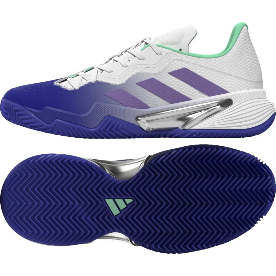 Dámská tenisová obuv adidas Barricade W Clay Blue/Violet  EUR 39 1/3 - main (2)