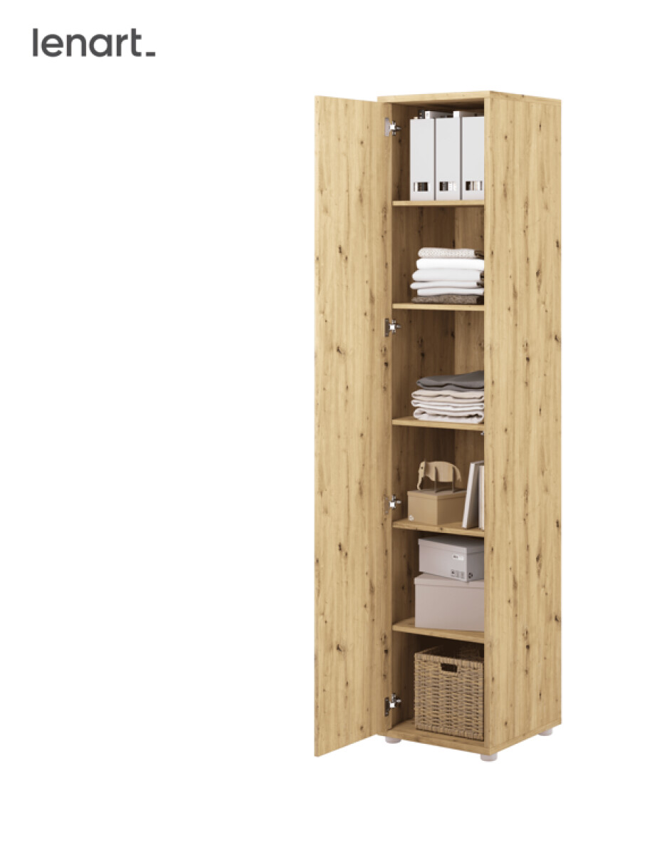 Dig-net nábytek Policová skříň Lenart BED CONCEPT BC-21 | dub artisan - main (2)