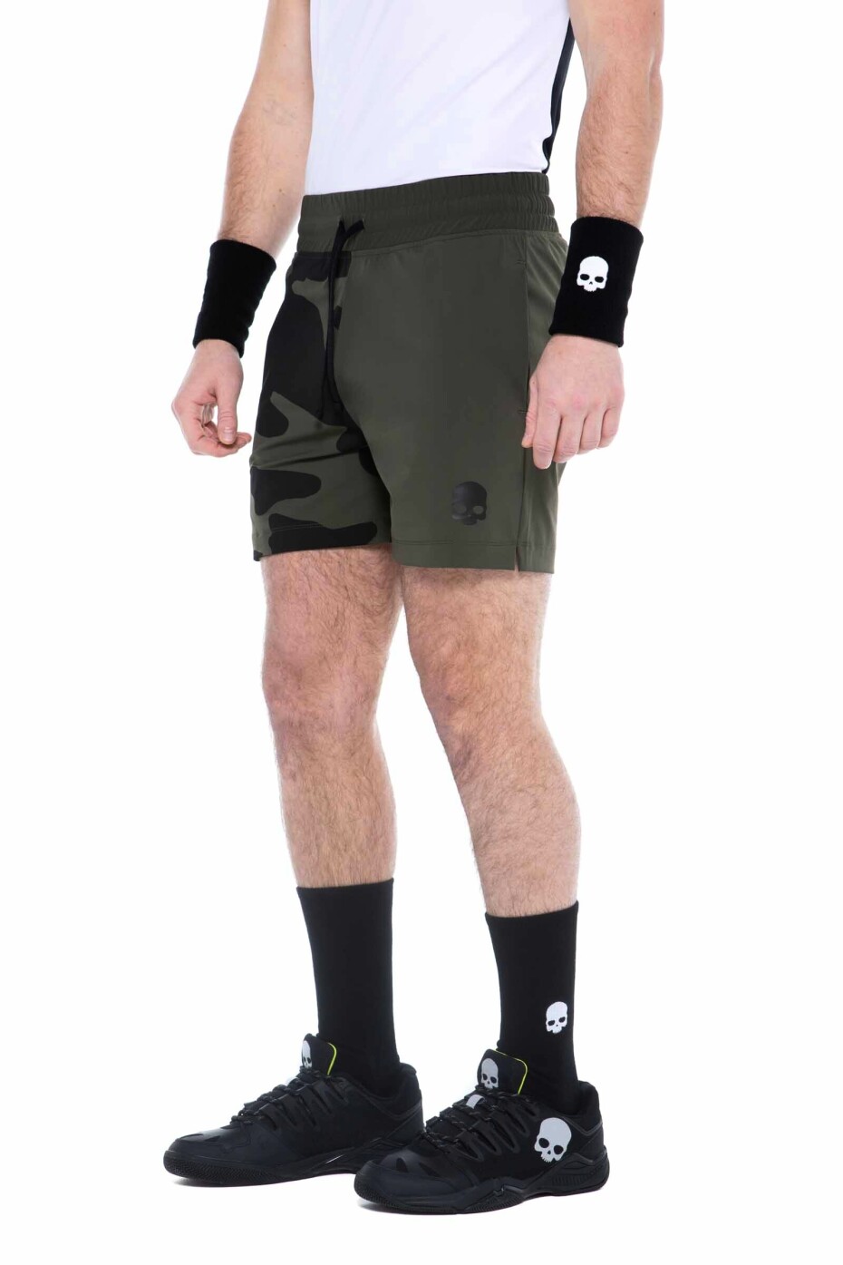 Pánské šortky Hydrogen  Tech Camo Shorts Military Green XXL - main (3)