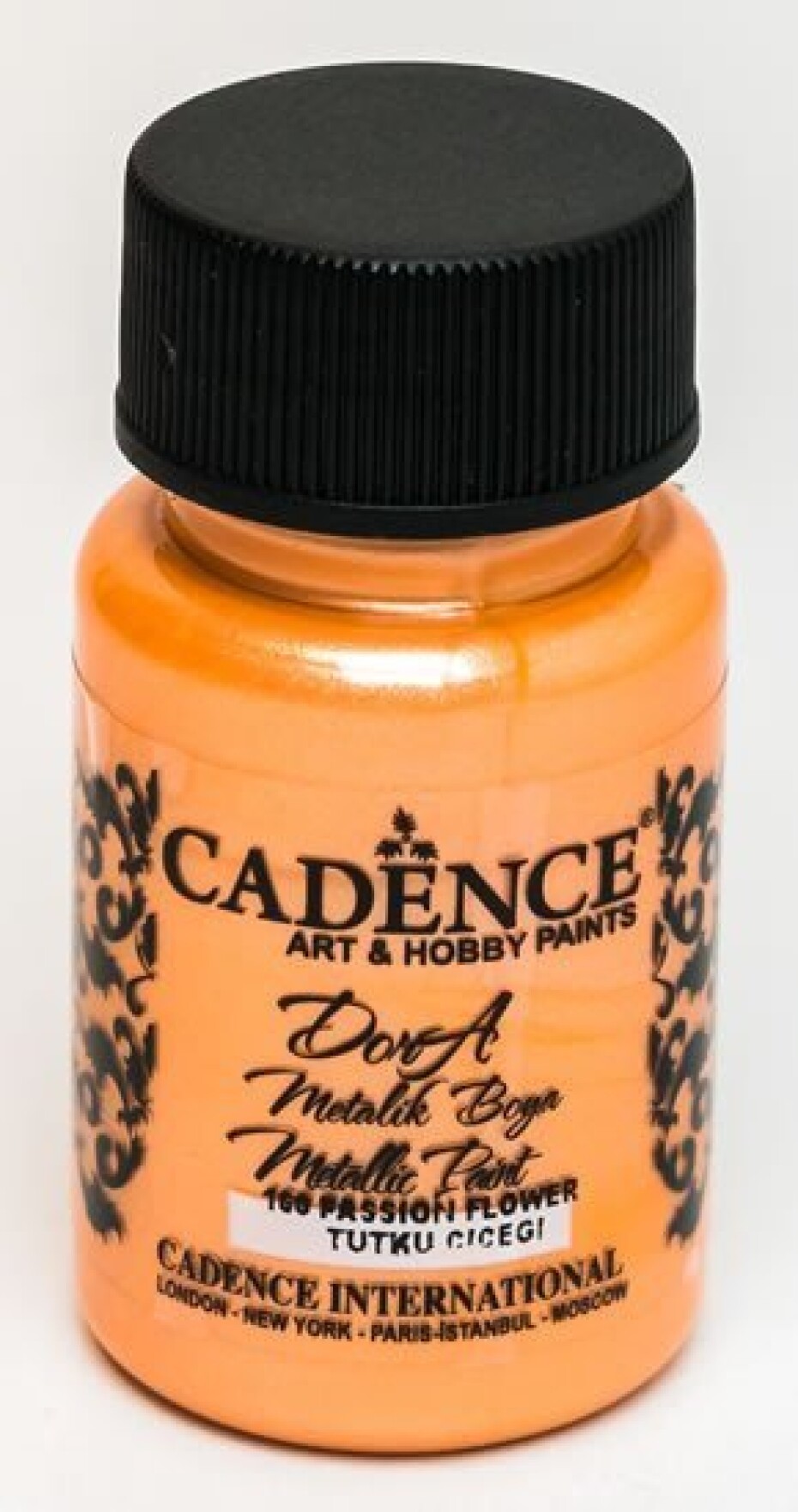 Metalická akrylová barva Cadence Dora Metalic - meruňková / 50 ml - main (0)