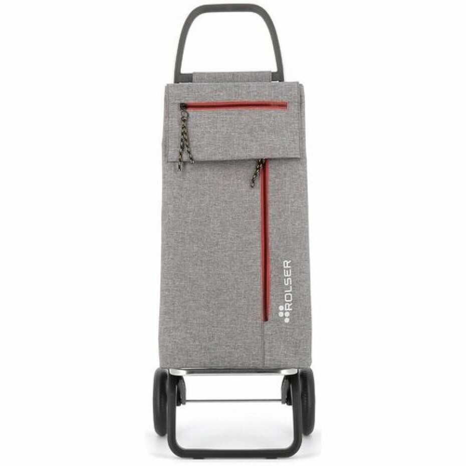 Rolser Wallaby Tweed RG2, šedá nákupní taška na kolečkách  - main (1)