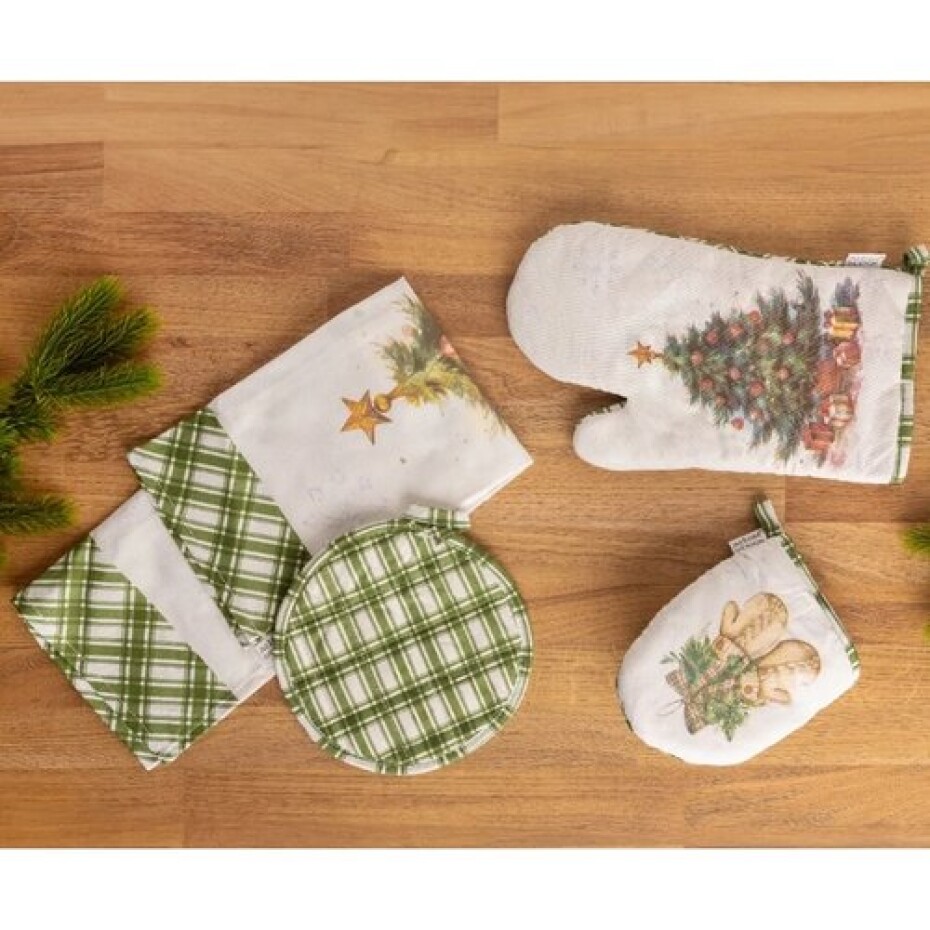 Altom Kuchyňská podložka Christmas Tree pr. 18 cm - main (1)