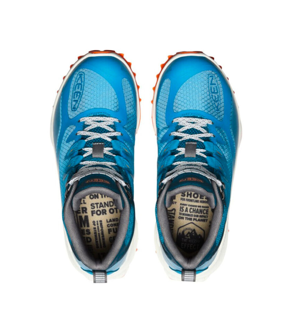 Dámská outdoorová obuv Keen Zionic Mid Wp Fjord Blue/Tangerine  US 8 - main (5)