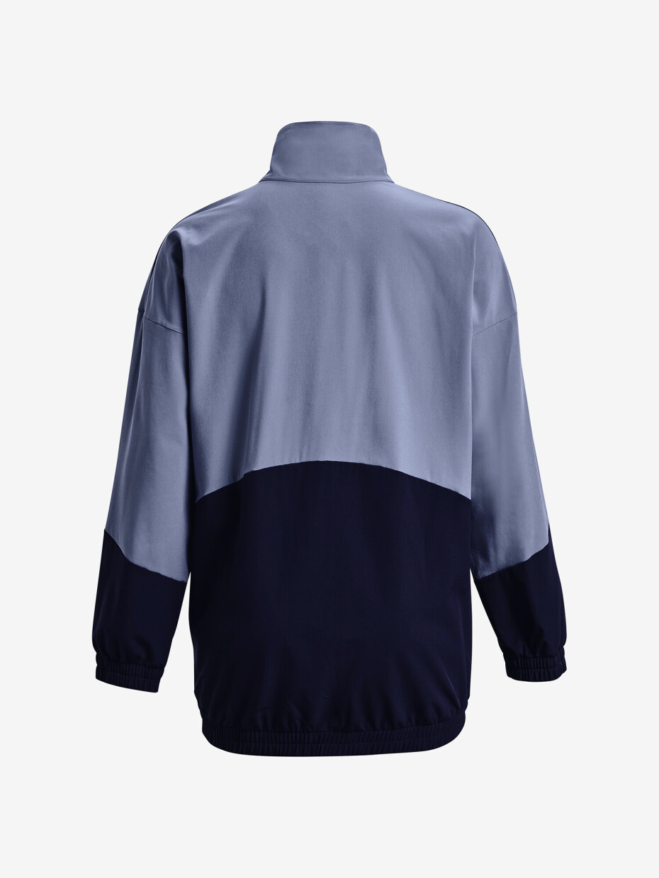 Under Armour Woven FZ Jacket W fialová - main (3)