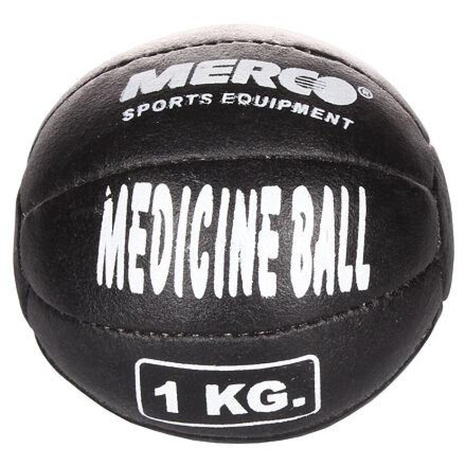 Merco Black Leather kožený medicinální míč - main (0)