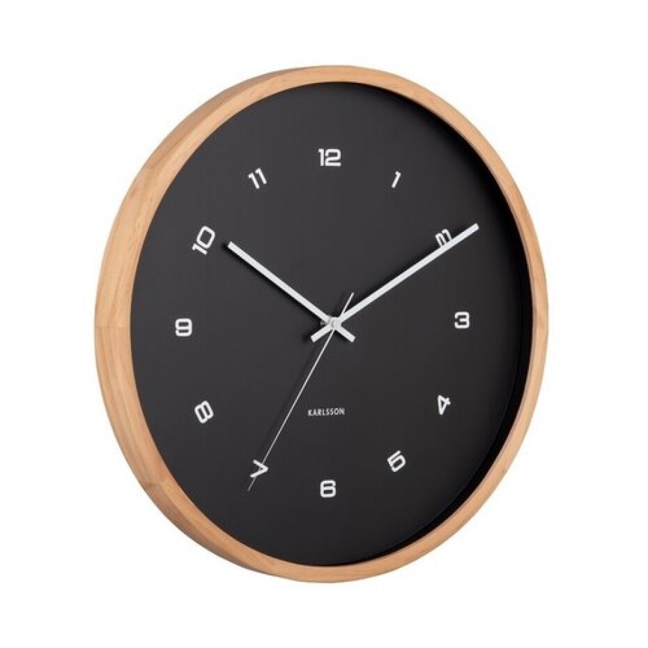 Karlsson 5938BK designové nástěnné hodiny 41 cm - main (2)