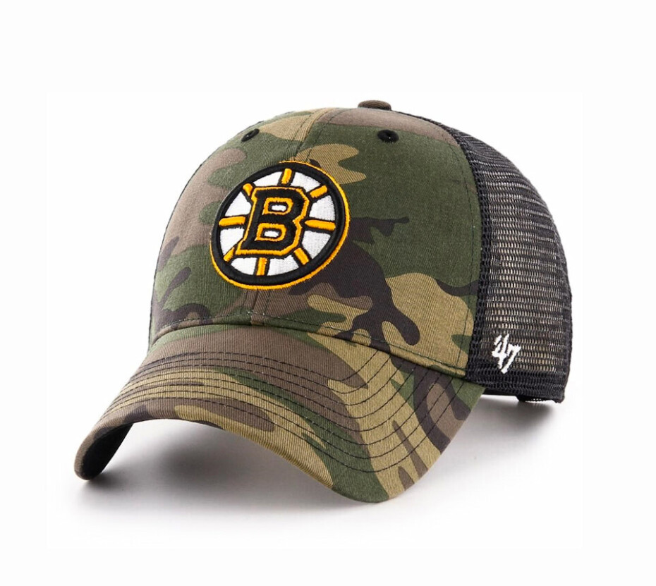Kšiltovka 47 Brand  NHL Boston Bruins Camo Branson ’47 MVP - main (0)