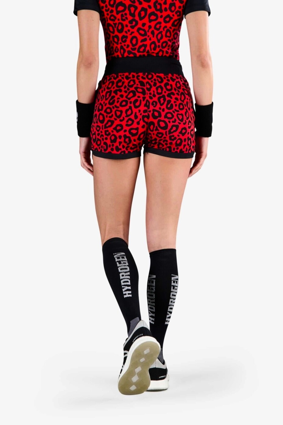 Dámské šortky Hydrogen  Panther Tech Shorts Red M - main (1)