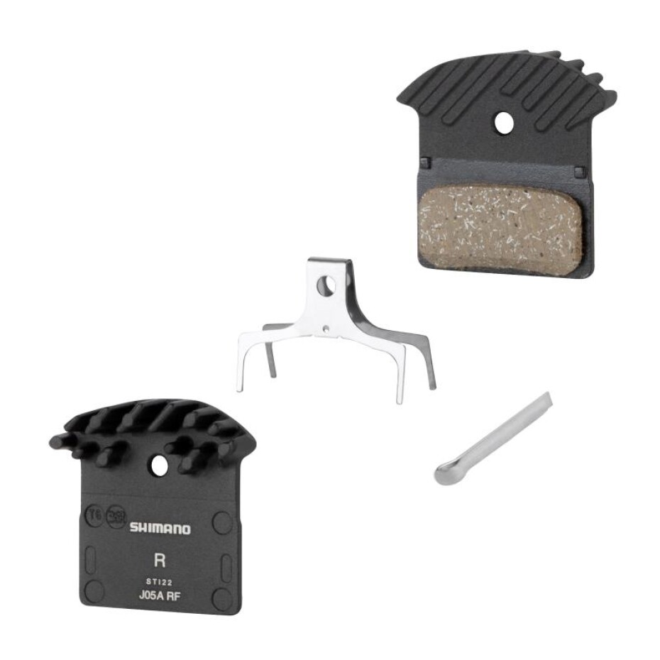 SHIMANO Destičky brzd SH J05A polymer,s pružinou+chladič - main (0)
