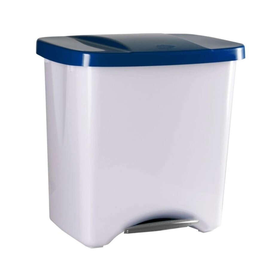Denox Ecologic pedálový odpadkový koš 50 l, plast, modrý - main (0)