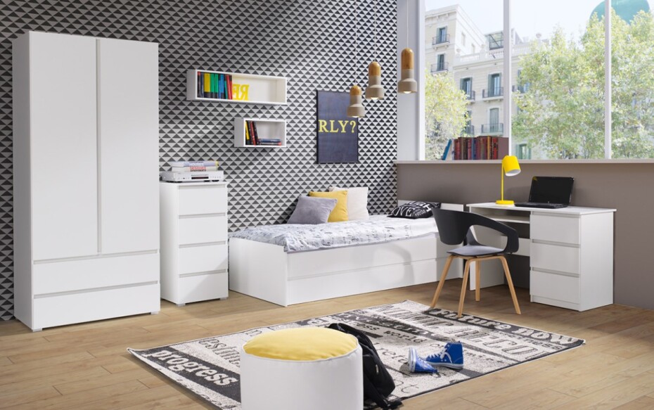 ArtMadex Komoda COSMO C07 | bílá - main (1)
