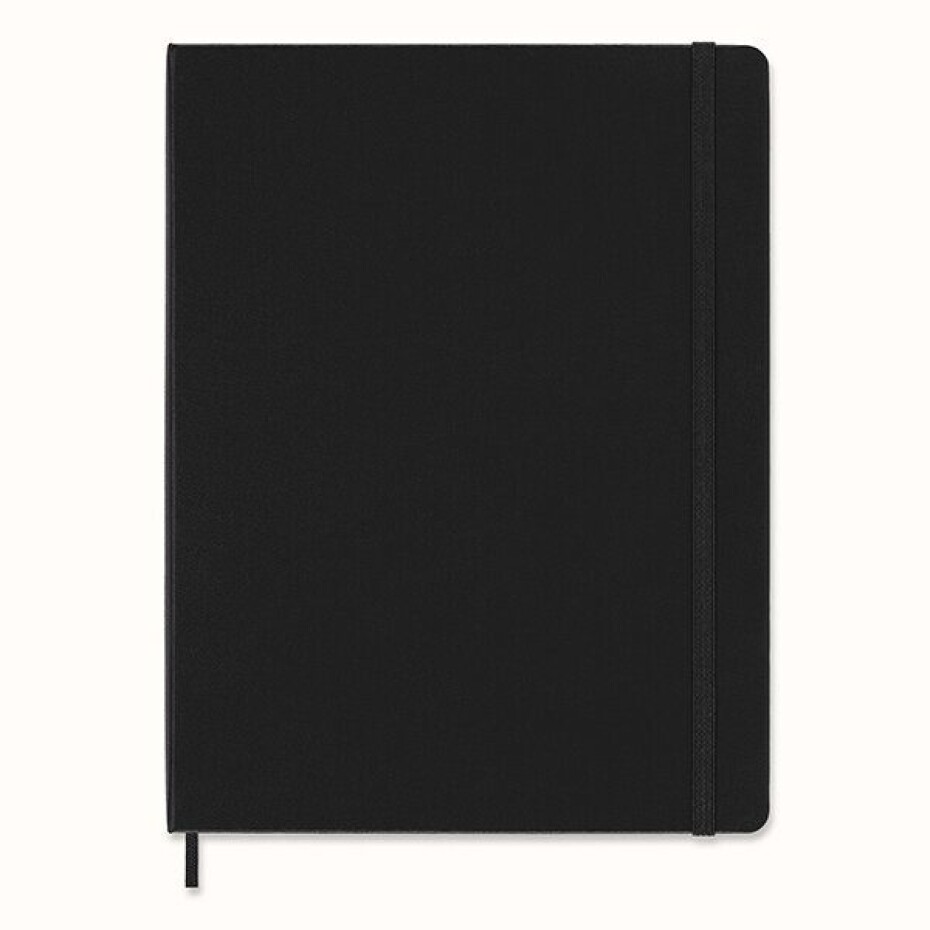 Zápisník Moleskine ČERNÝ - tvrdé desky - XL, čistý-linkovaný 1331/1119001 - main (3)