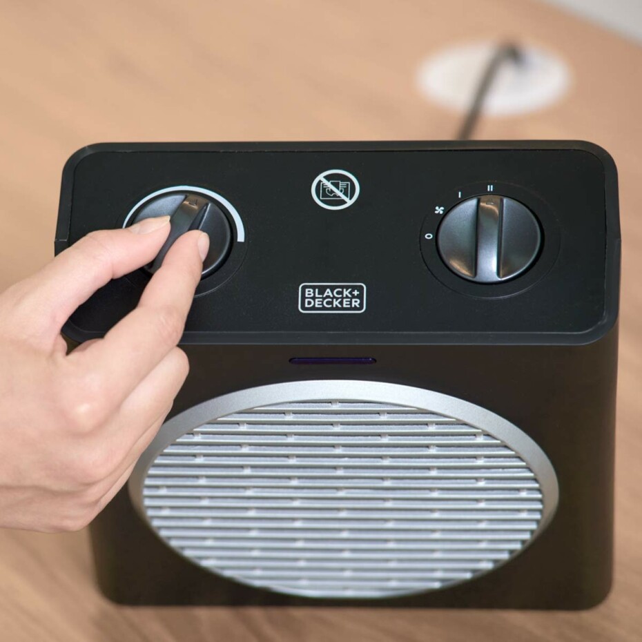 Black+Decker BXSH2003E Teplovzdušný ventilátor - main (6)