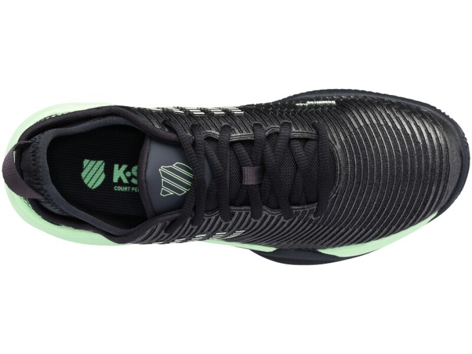 Pánská tenisová obuv K-Swiss  Hypercourt Supreme HB Graphite/Green  EUR 42 - main (1)