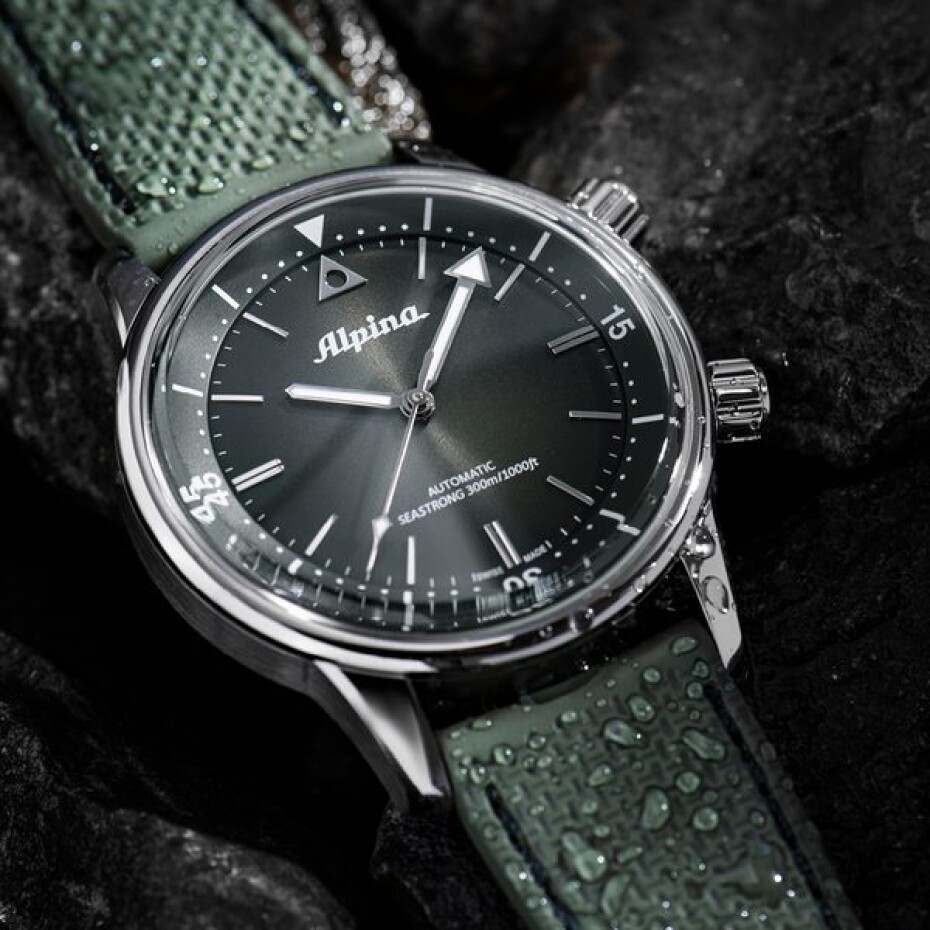 Alpina Seastrong Diver 300 Heritage Automatic AL-520GR4H6 - main (17)