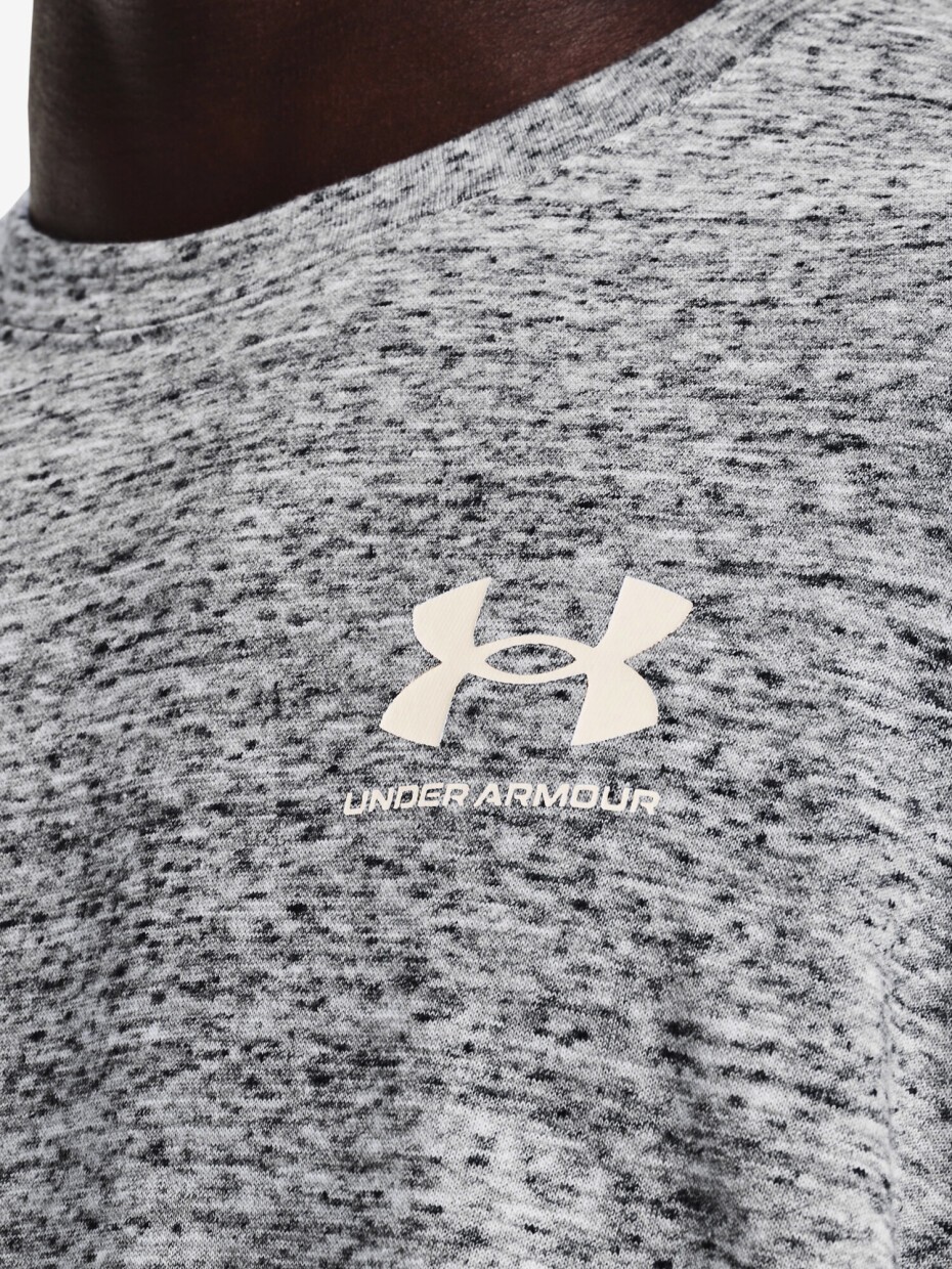 Pánská mikina Under Armour  Rival Terry LC Crew-WHT L - main (2)