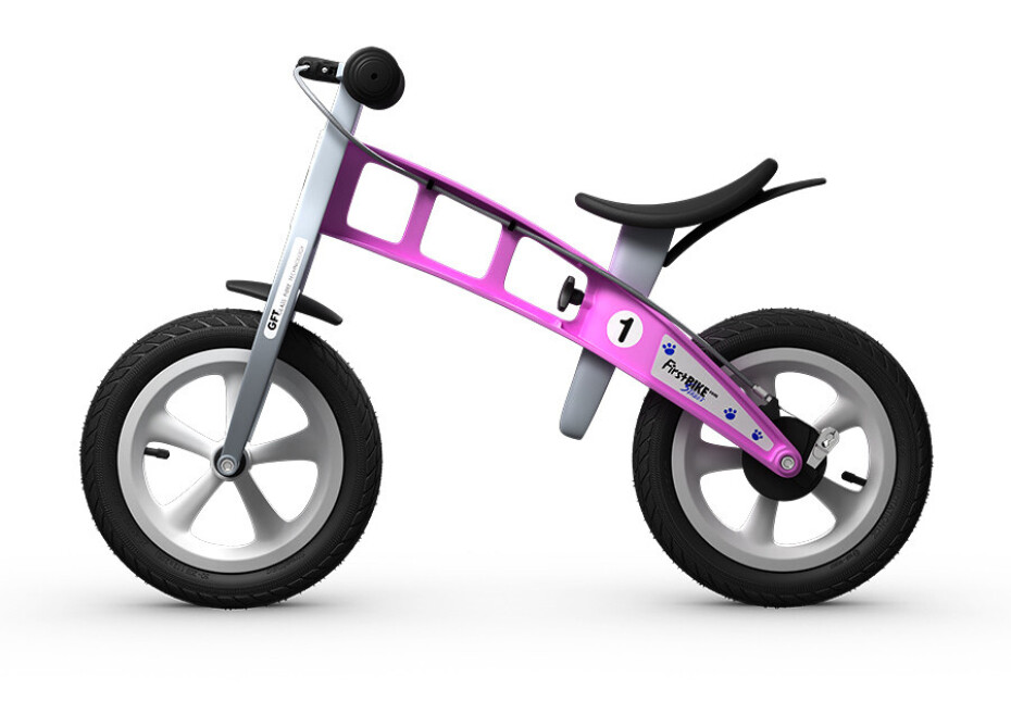 Dětské odrážedlo FirstBike  Street Pink - main (5)