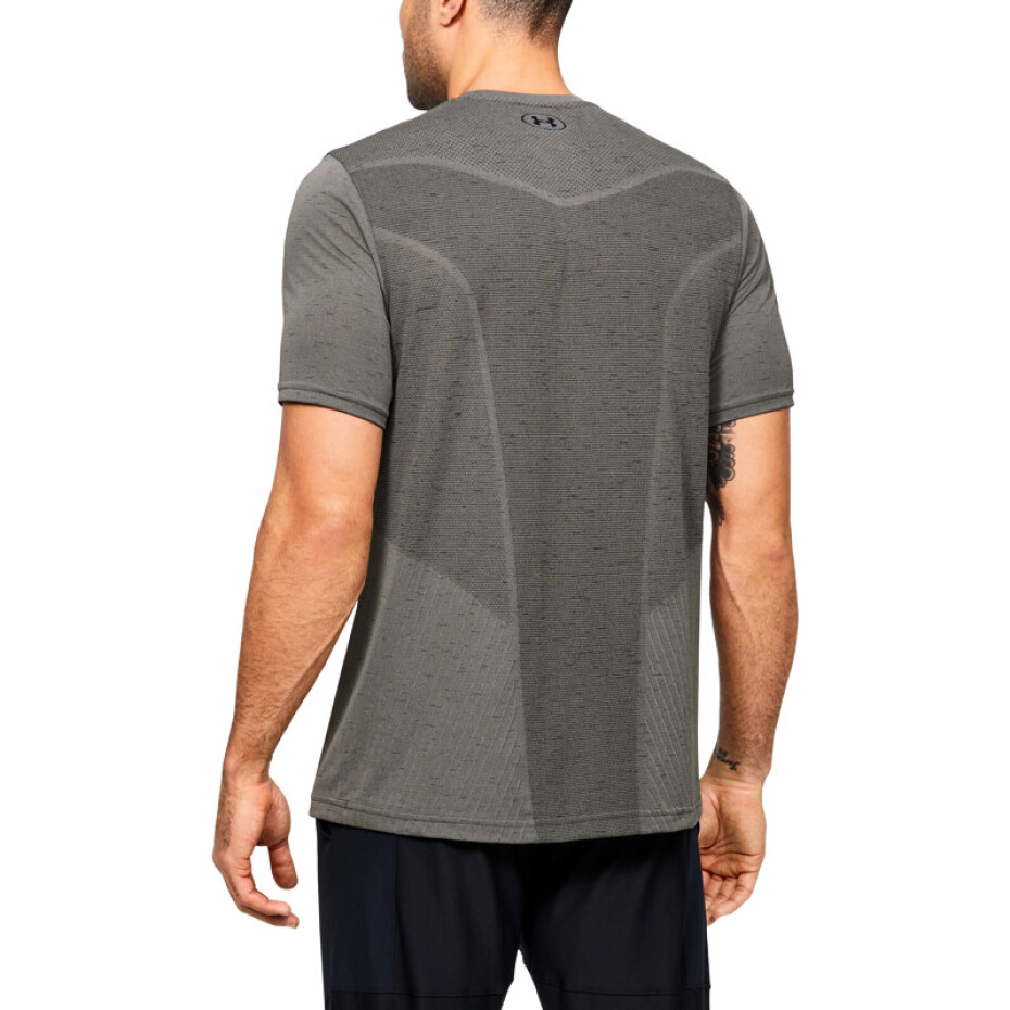 Pánské tričko Under Armour  Seamless SS Grey S - main (3)