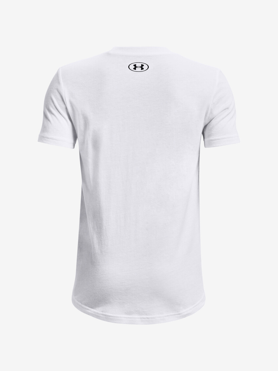Chlapecké tričko Under Armour  Sportstyle Logo SS-WHT S - main (1)