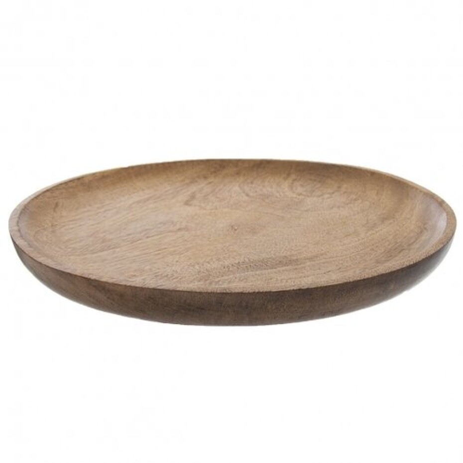 Orion Dřevěný tác kulatý MANGO, 30 cm  - main (0)