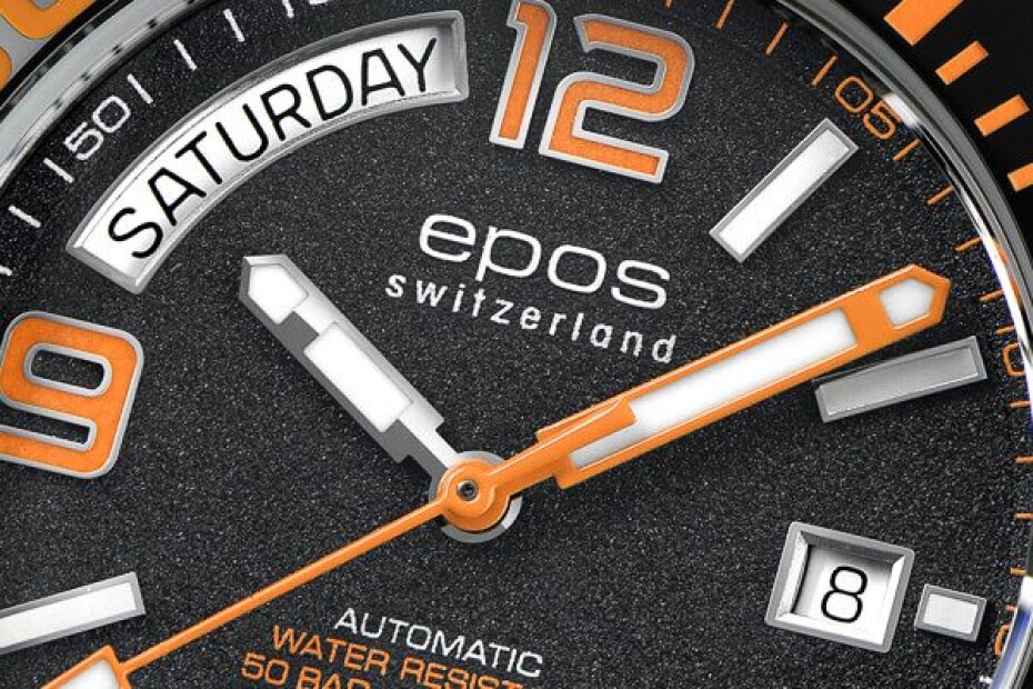 Epos Sportive DD 3441.142.99.92.55 - Černý kaučukový řemínek - main (11)