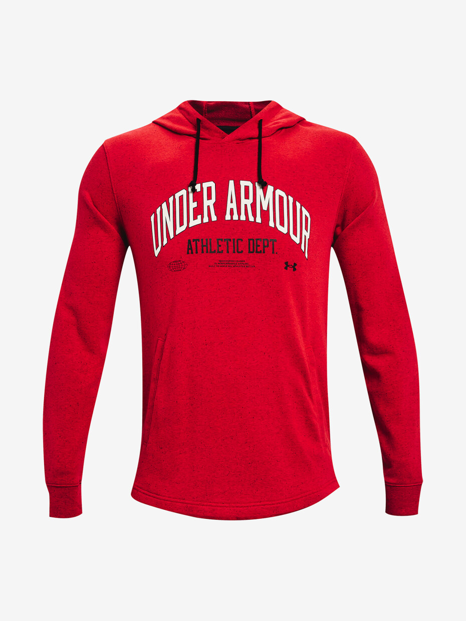 Pánská mikina Under Armour  Rival Try Athlc Dept HD-RED L - main (4)