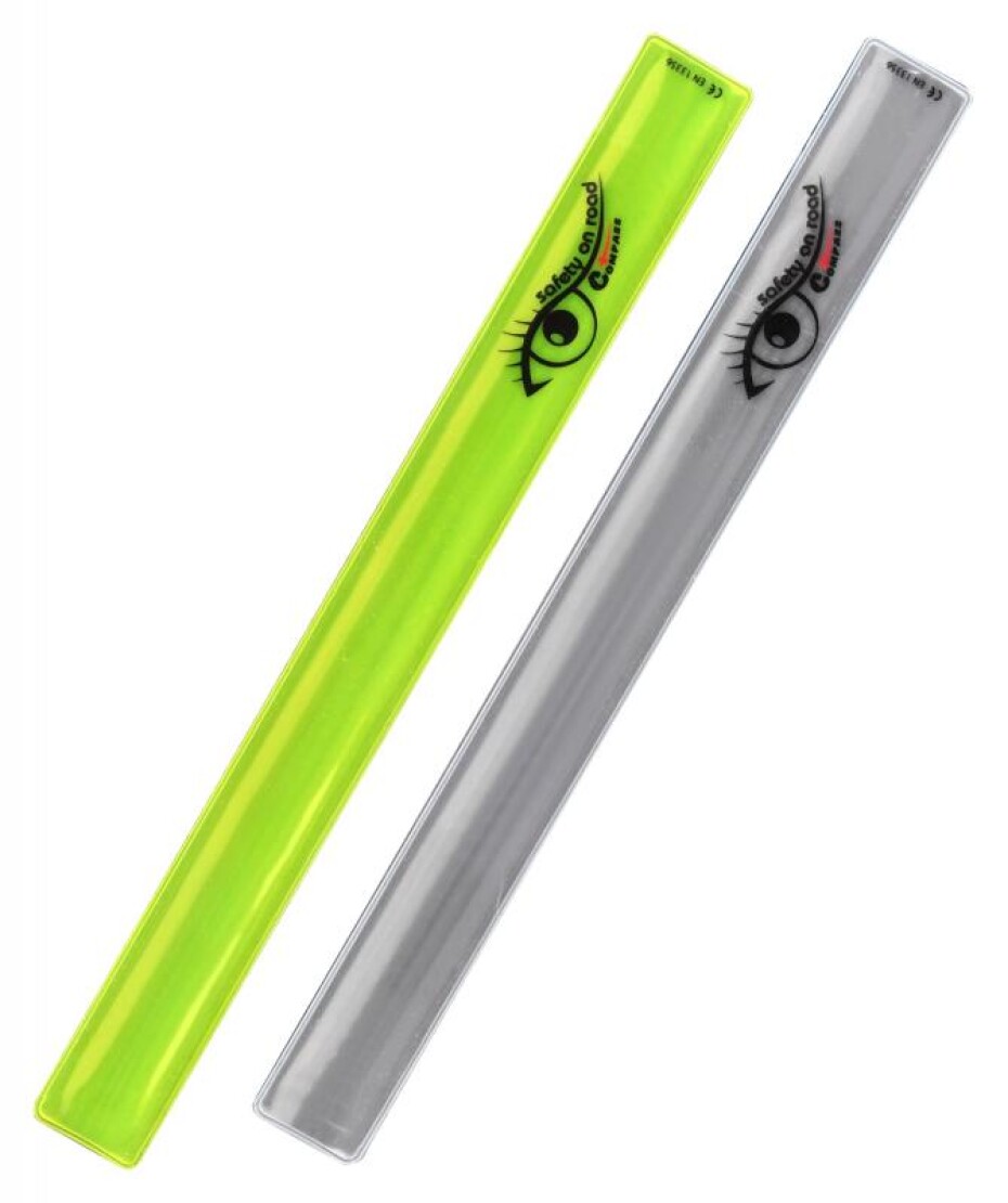 Compass Pásek reflexní ROLLER 2ks žlutý + stříbrný - main (0)