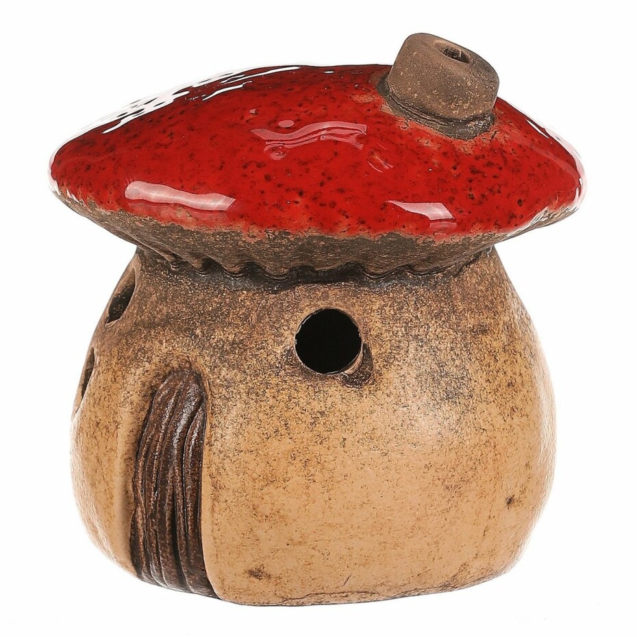 Svícen Houbový domek, 1 ks, 12 x 12 x 13 cm - main (1)