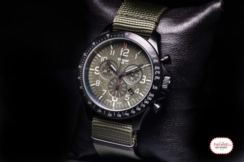 Traser P67 Officer Pro Chronograph Green Nato - main (4)