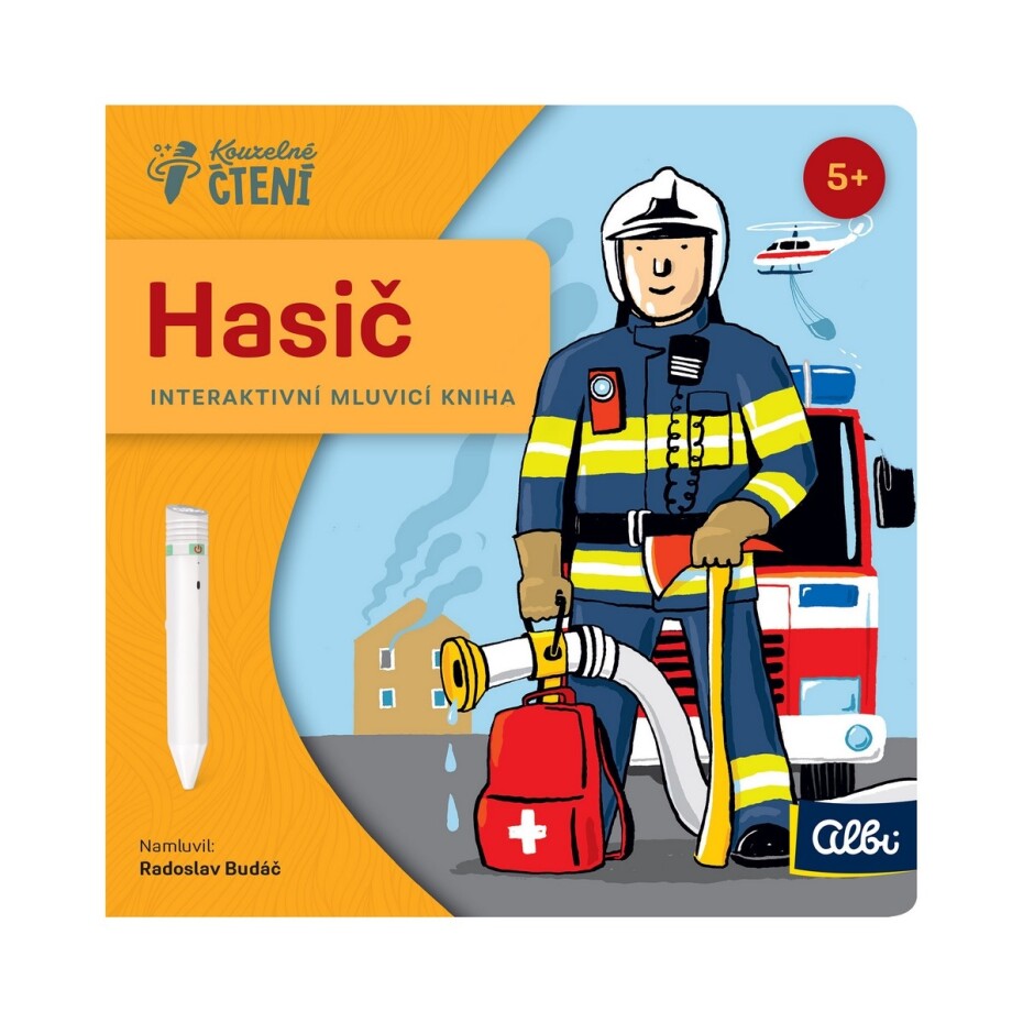 Kouzelné čtení Minikniha povolání – Hasič - main (1)