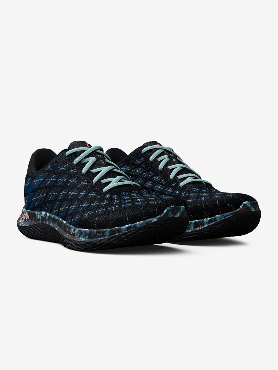 Under Armour UA FLOW Velociti Wind 2 black/black/petrol blue - main (3)