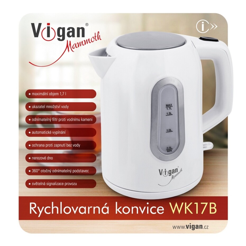 Rychlovarná konvice VIGAN WK17B - main (2)