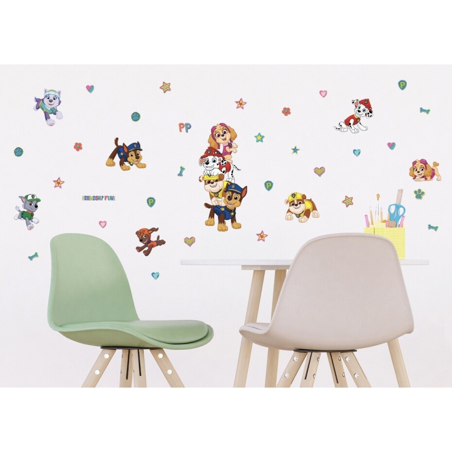 Samolepící dekorace Paw Patrol Friendship Fun, 30 x 30 cm - main (1)