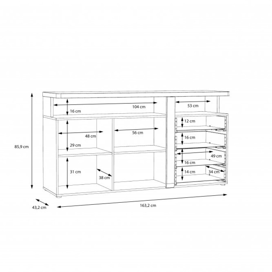 Forte Komoda TULUZA | TUZK231B - main (5)