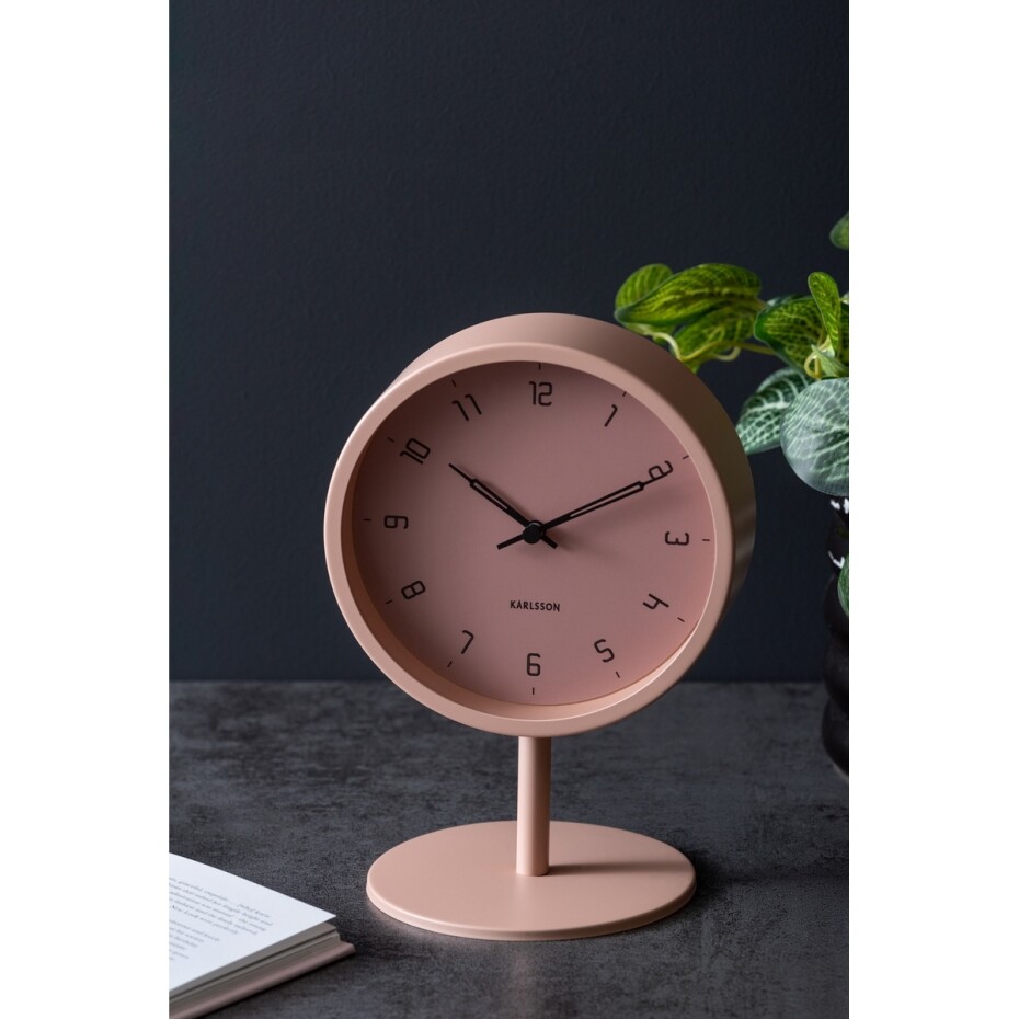 Karlsson 5951PI designové stolní hodiny 23 cm - main (1)